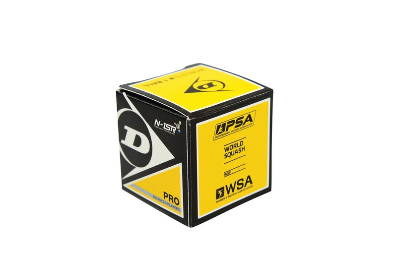 DUNLOP Pro Squash Balls (1 Ball Box 12) -DS - Image 2
